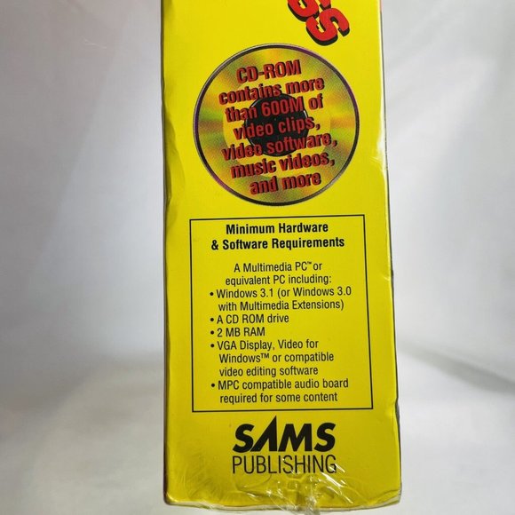 PC Video Madness For Windows 3.1 Sams Publishing Box Set Movie Create Cd-rom - Picture 3 of 9